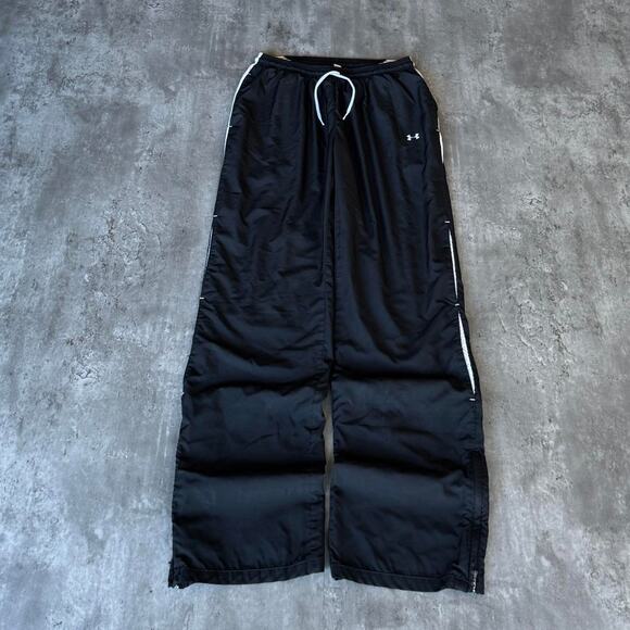 Vintage Y2K Under Armour Black Technical Grunge Opium Sweatpants - Picture 1 of 3